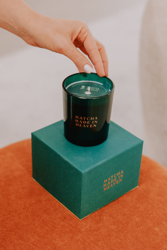 Matcha scented candle