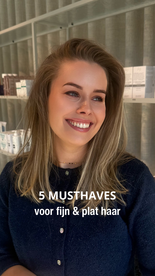 5 VOLUME MUSTHAVE voor fijn haar