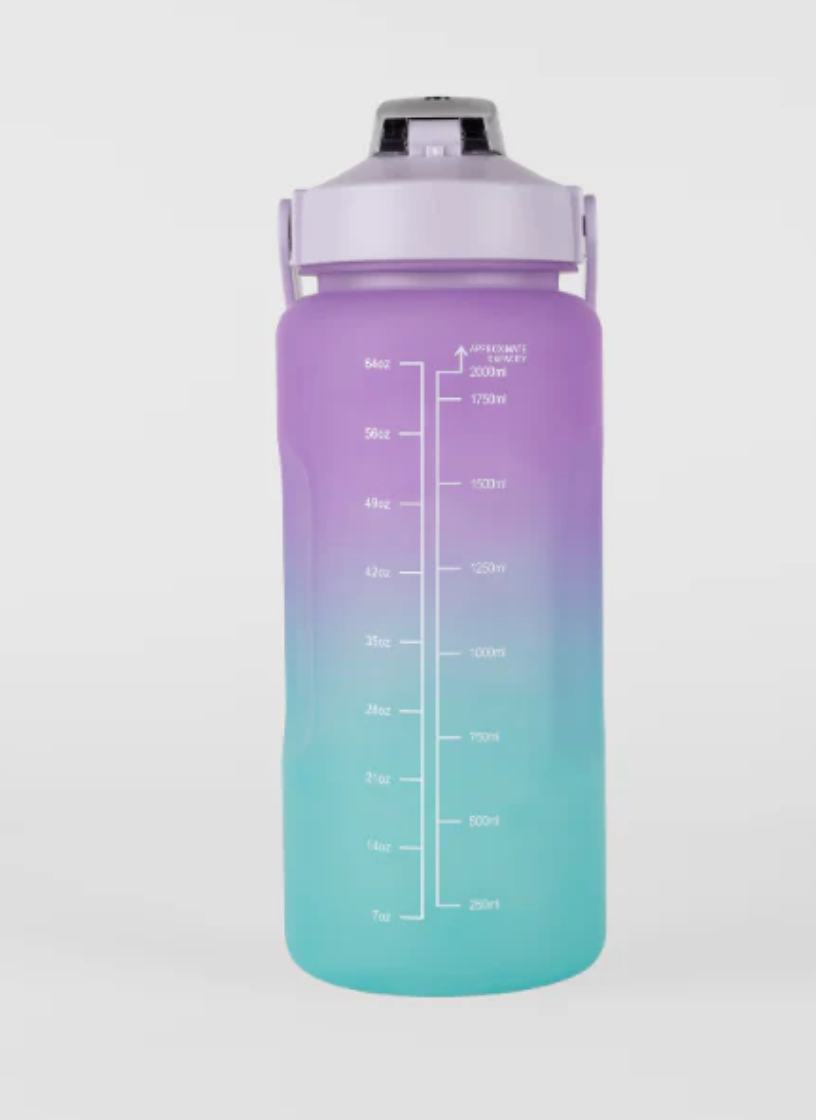 Motivational Drink Bottle 2L